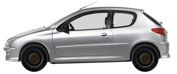 Peugeot 206 2C, 2H Hatchback 3d (1998-2009) 1.4 HDi